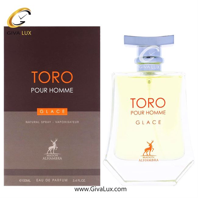  ادو پرفیوم  مردانه الحمبرا اورجینال مدل Toro Pour Homme Glace | تورو پور هوم گلیس رایحه مشابه هرمس تق د هرمس او گیوری حجم  100 میل